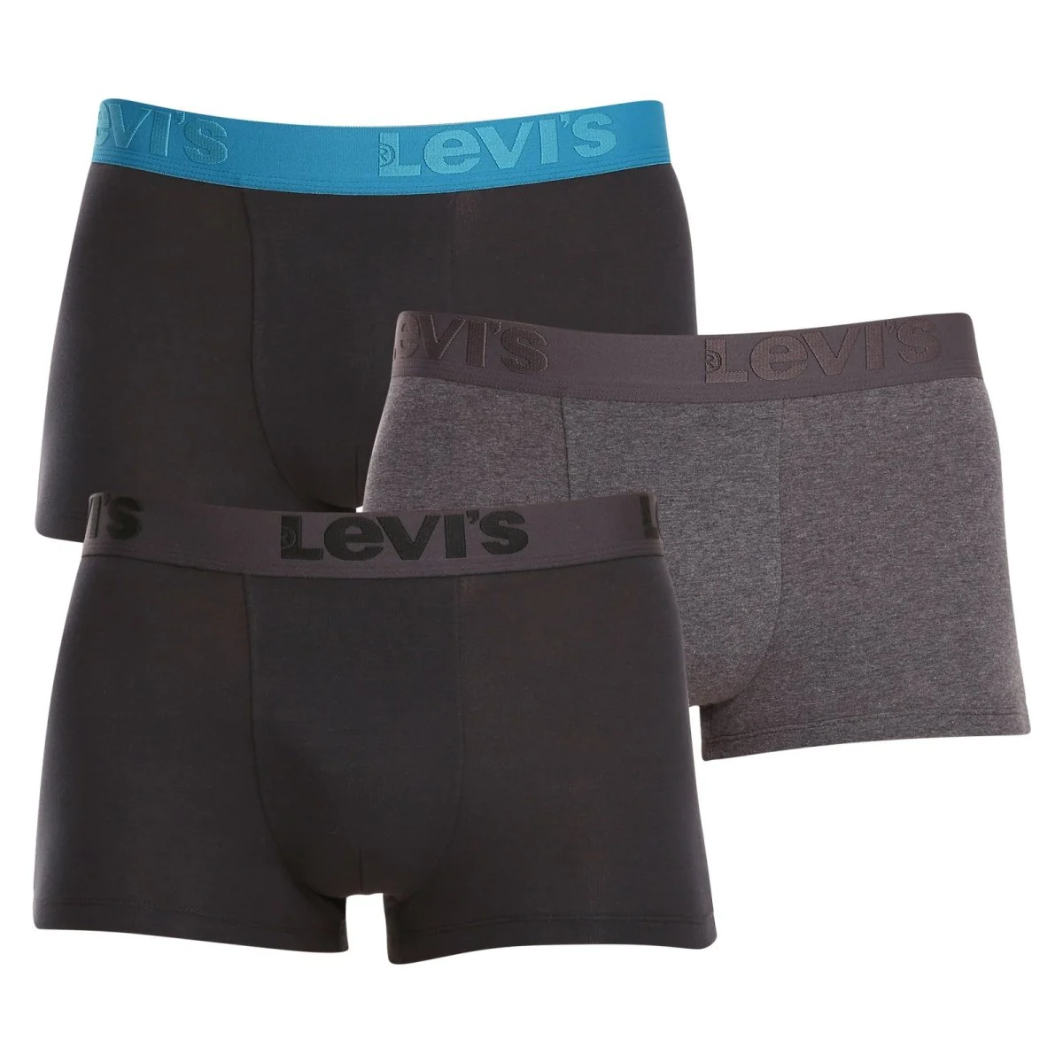 Levis 3PACK pánské boxerky vícebarevné (905042001 023) M 