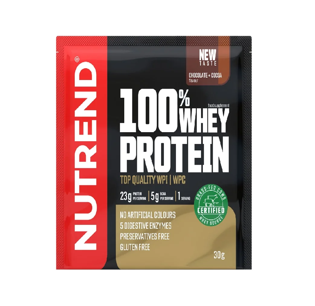 Nutrend 100% Whey Protein čokoláda + kakao 30 g