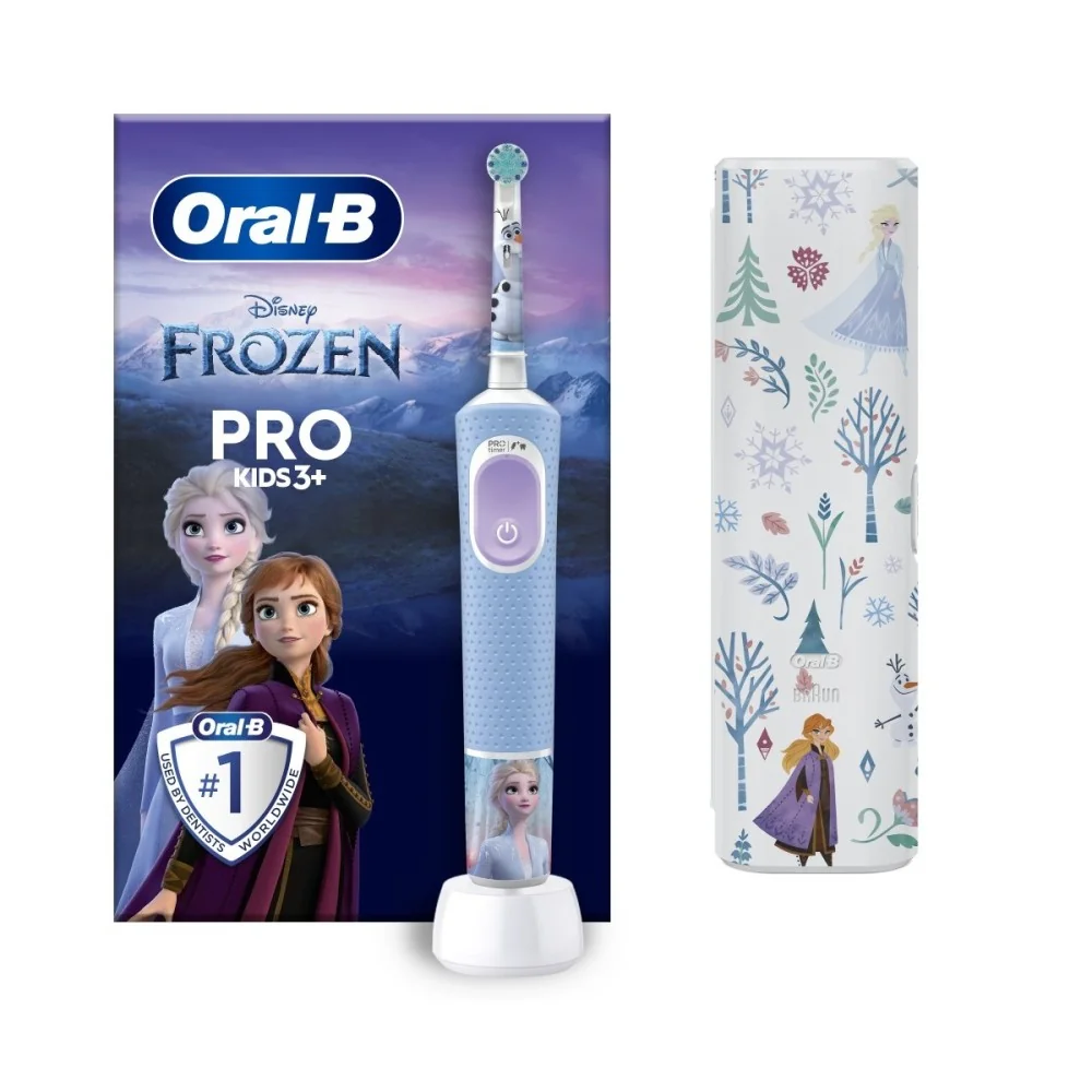 Oral-B Vitality PRO Kids Frozen elektrický zubní kartáček + pouzdro