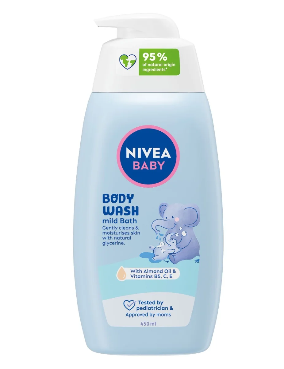 Nivea baby Sprchový gel pro jemnou koupel 450 ml