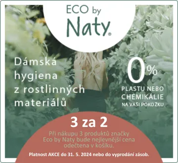 Eco by Naty dámská hygiena 3za2 (květen 2024)