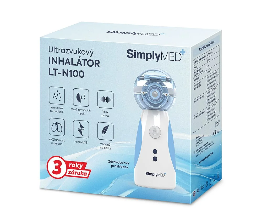 SimplyMed Ultrazvukový inhalátor LT-N100 1 ks