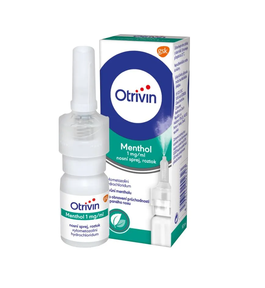 Otrivin Menthol 0,1% nosní sprej 10 ml