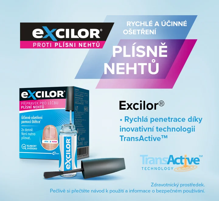 Excilor - rychlé a účinné ošetření plísně nehtů