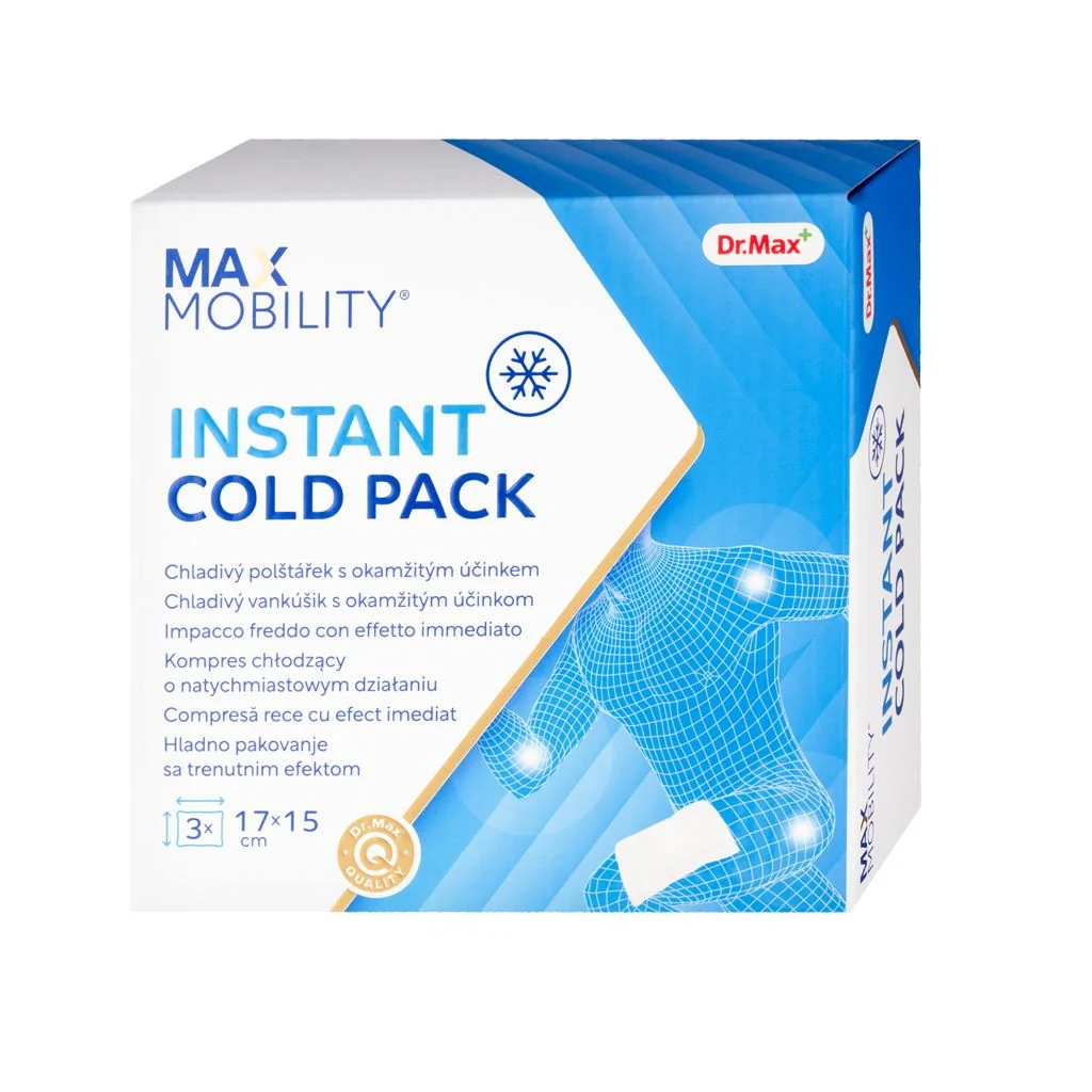 Dr. Max Max Mobility Instant Cold Pack 17 x 15 cm 3 ks