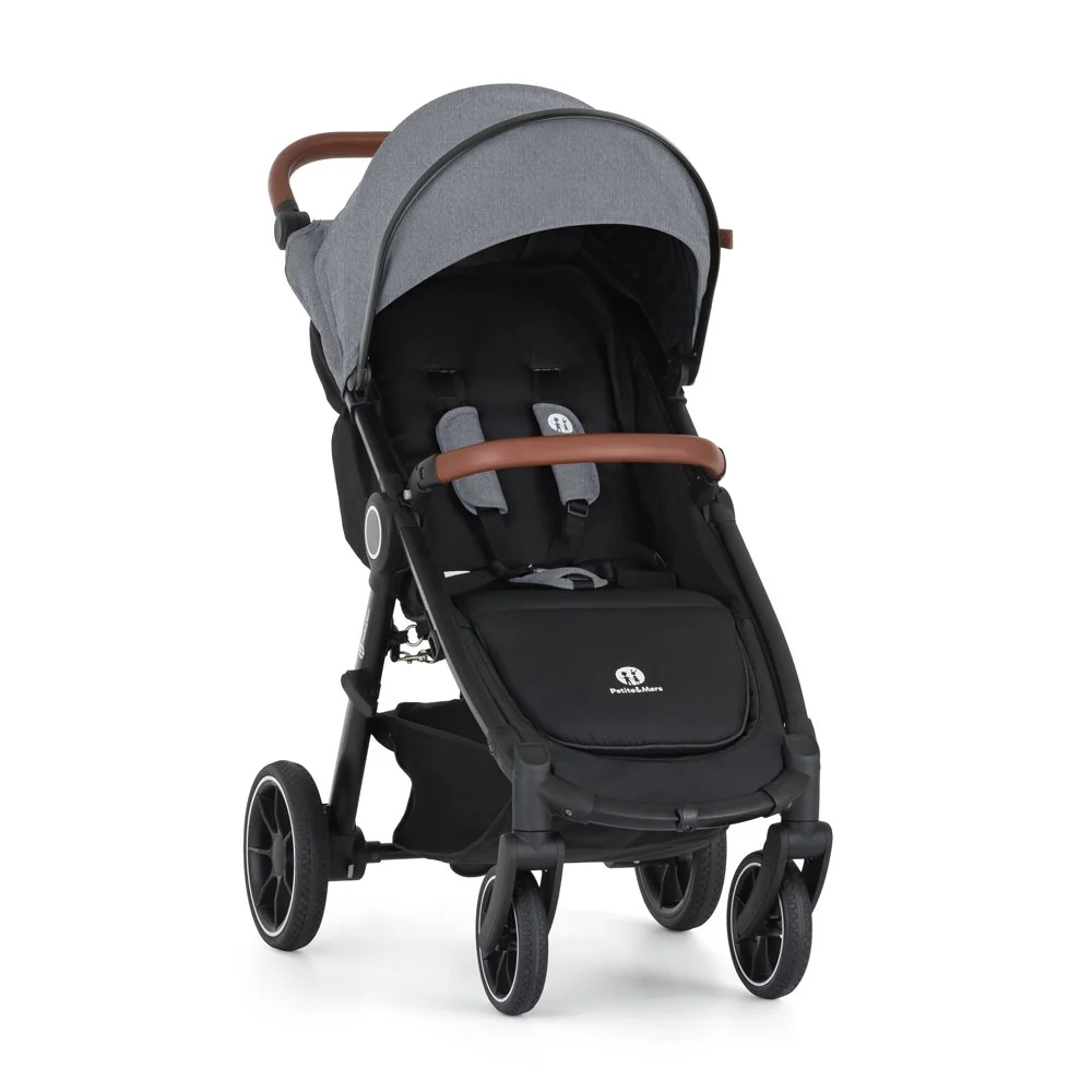 Petite&Mars Kočárek sportovní Street2 RWS Oak Ultimate Grey 