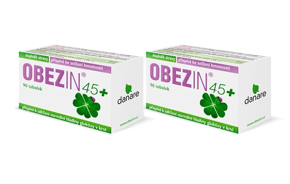 Obezin 45+ duopack 2x90 tobolek