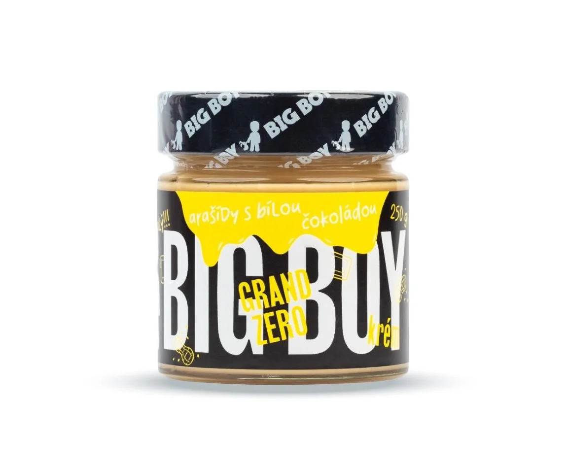 BIG BOY Grand Zero s bílou čokoládou 250 g