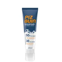 PIZ BUIN Mountain Cream SPF50+ & Lipstick SPF30