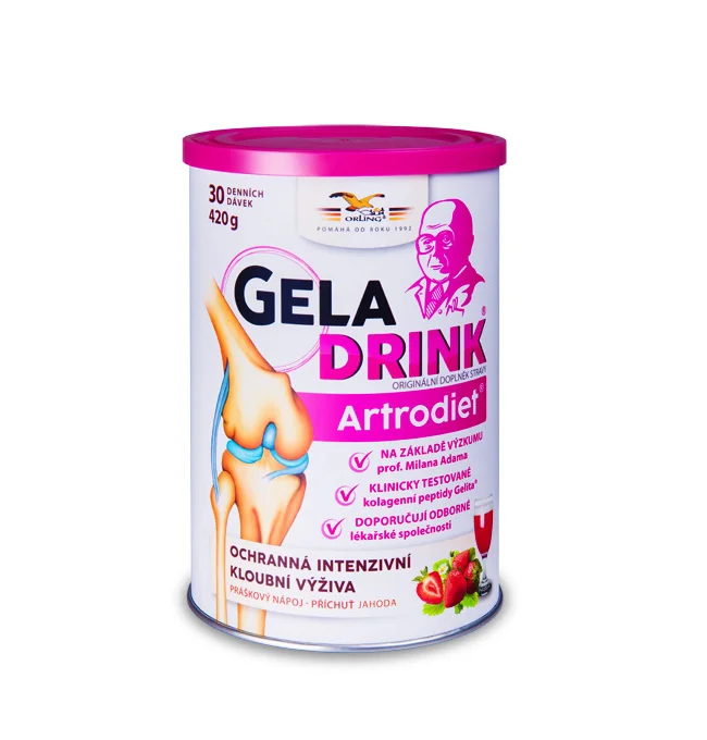 Geladrink Artrodiet jahoda nápoj 420 g