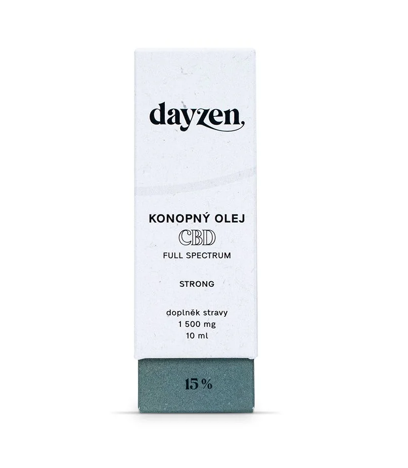 Dayzen Full Spectrum CBD konopný olej 15% 10 ml