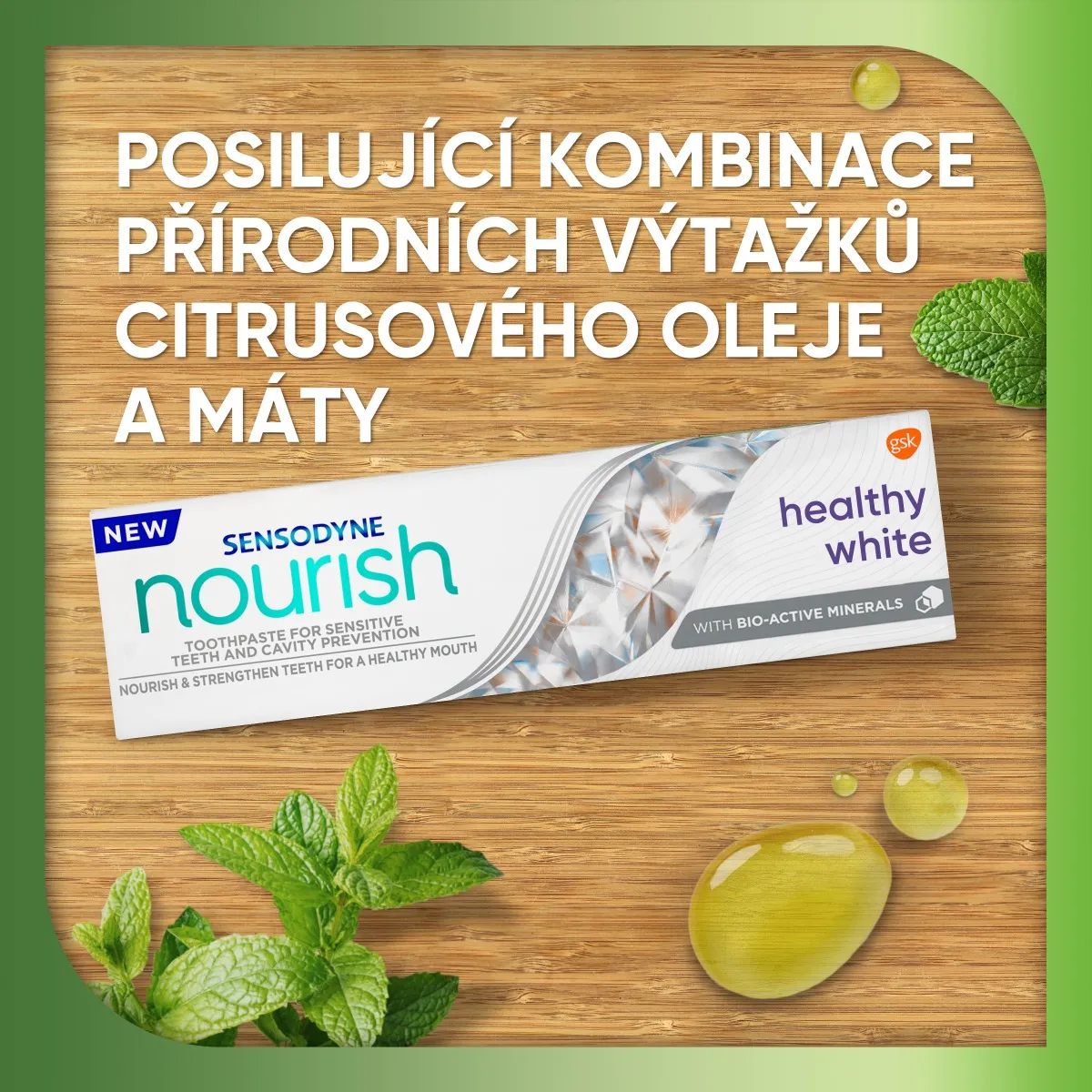 Sensodyne Healthy White zubní pasta 75 ml