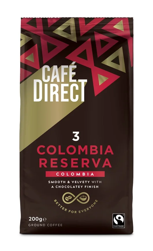 Cafédirect Colombia Reserva SCA 82 mletá káva 200 g