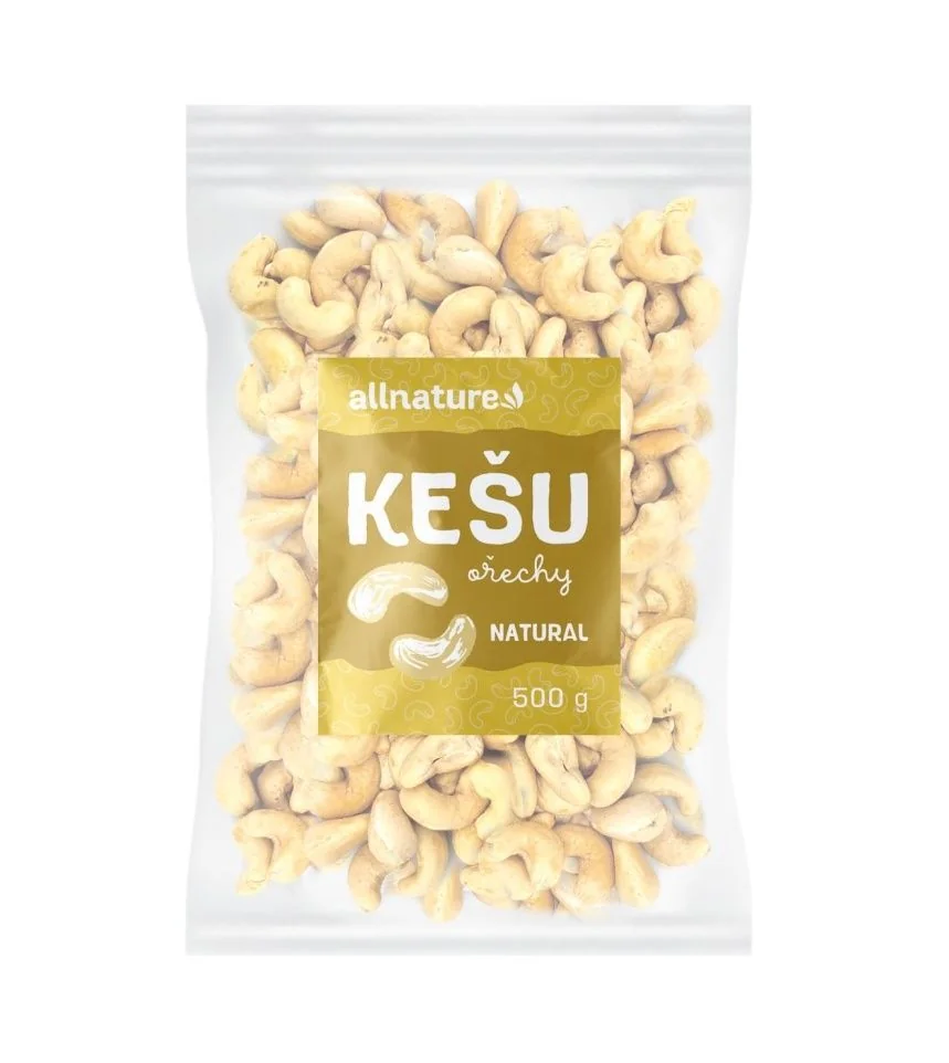 Allnature Kešu jádra 500 g