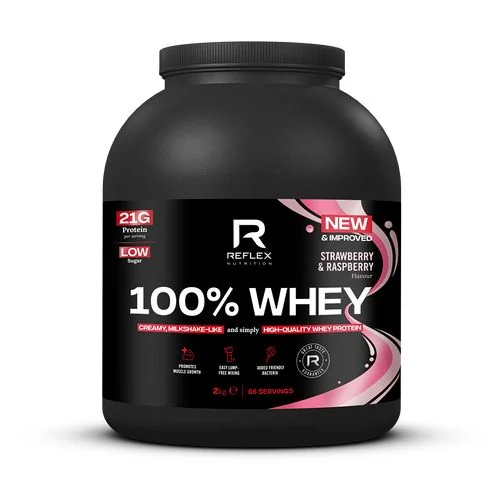 Reflex Nutrition 100% Whey Protein jahoda a malina 2 kg