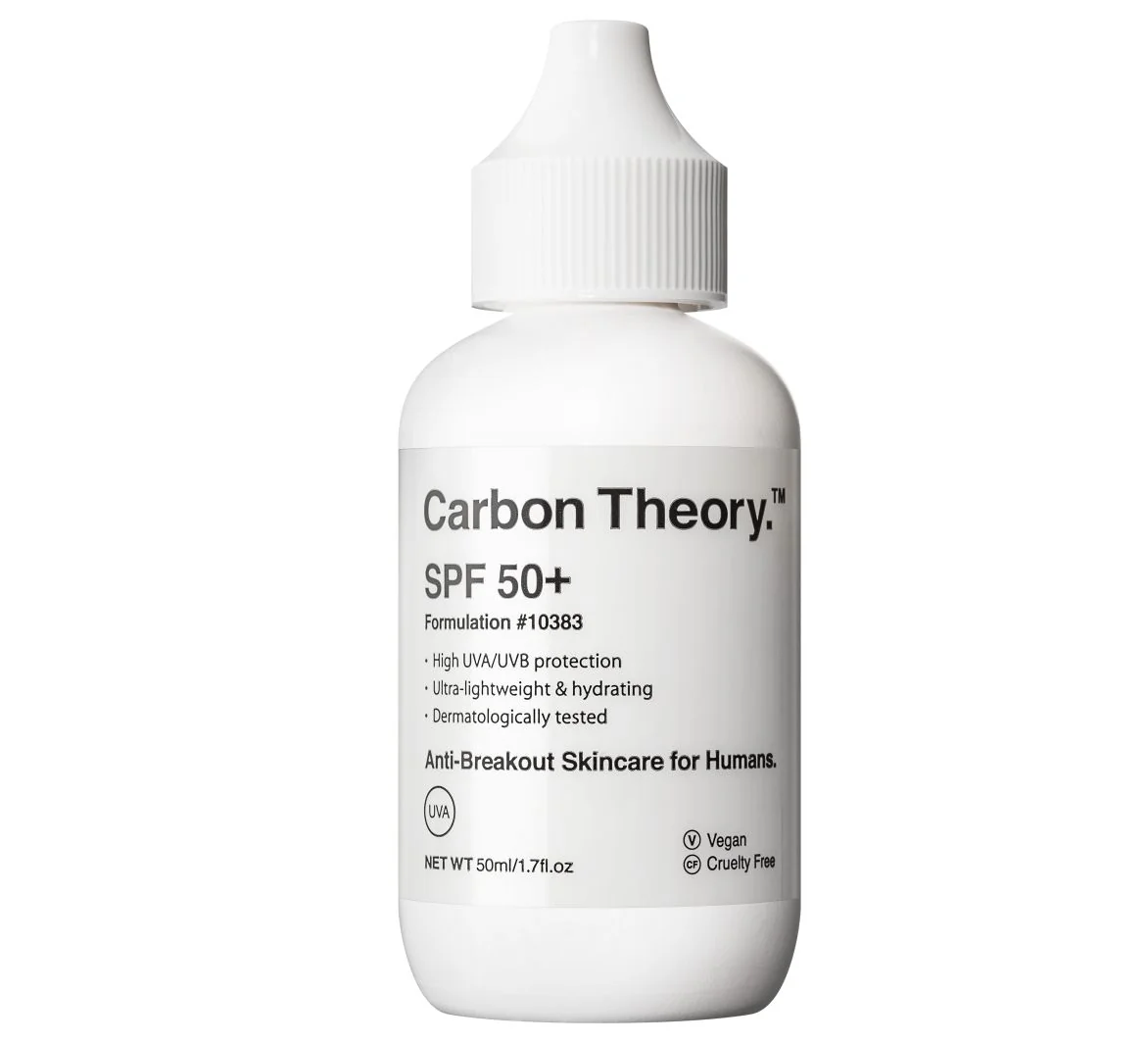 Carbon Theory Day-Lite SPF50+ opalovací krém na obličej 50 ml