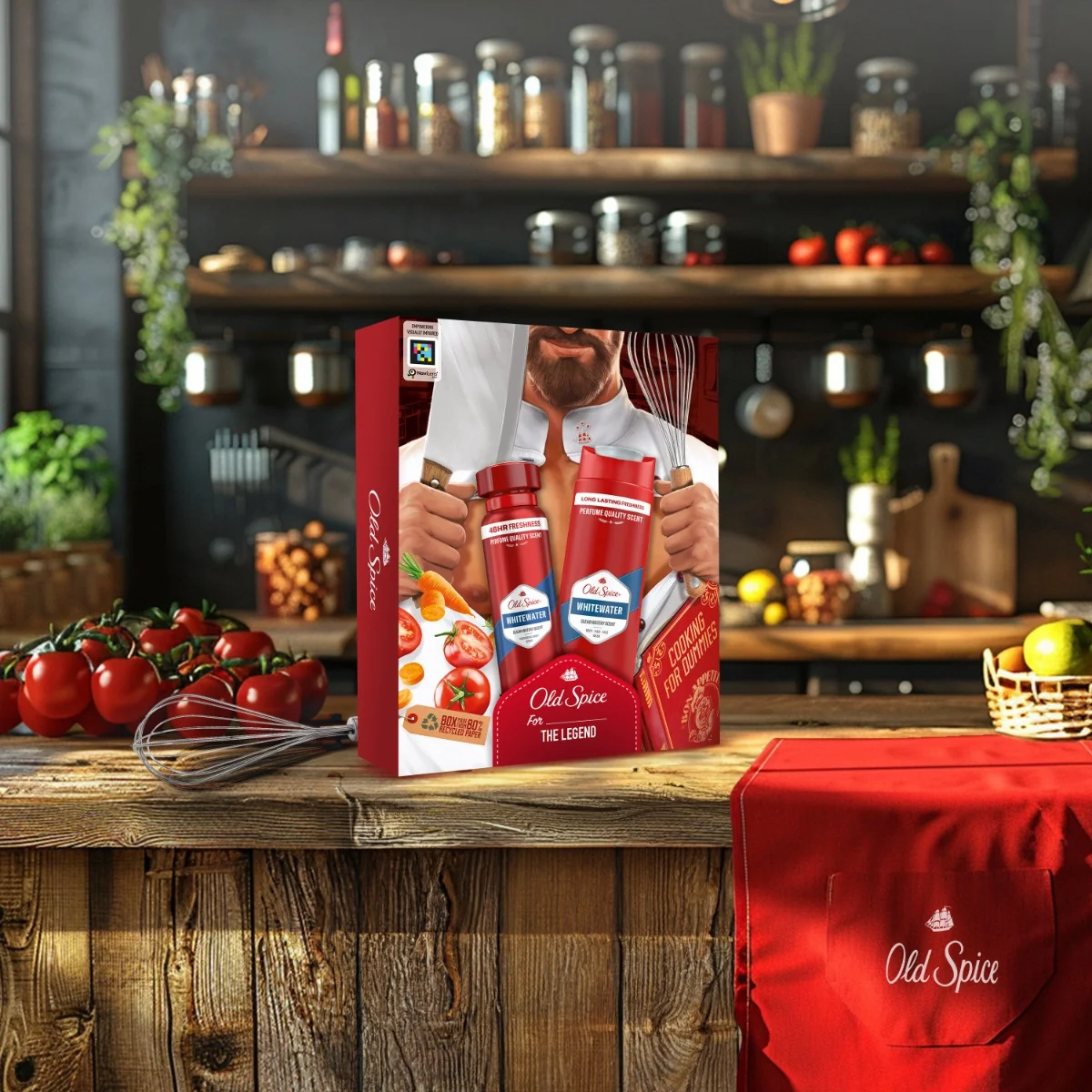 Old Spice Whitewater Chef dárková sada se sprchovým gelem