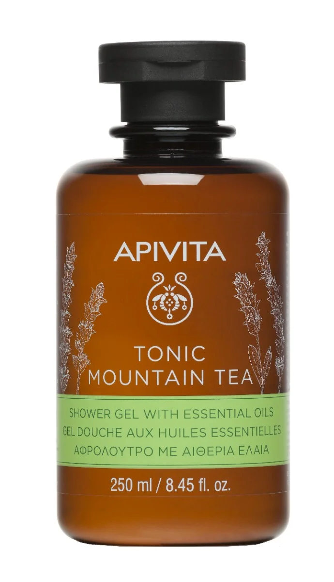 APIVITA Tonic Mountain Tea tonizující sprchový gel 250 ml