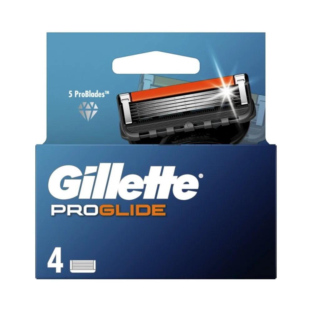 Gillette Fusion5 ProGlide náhradní hlavice 4 ks