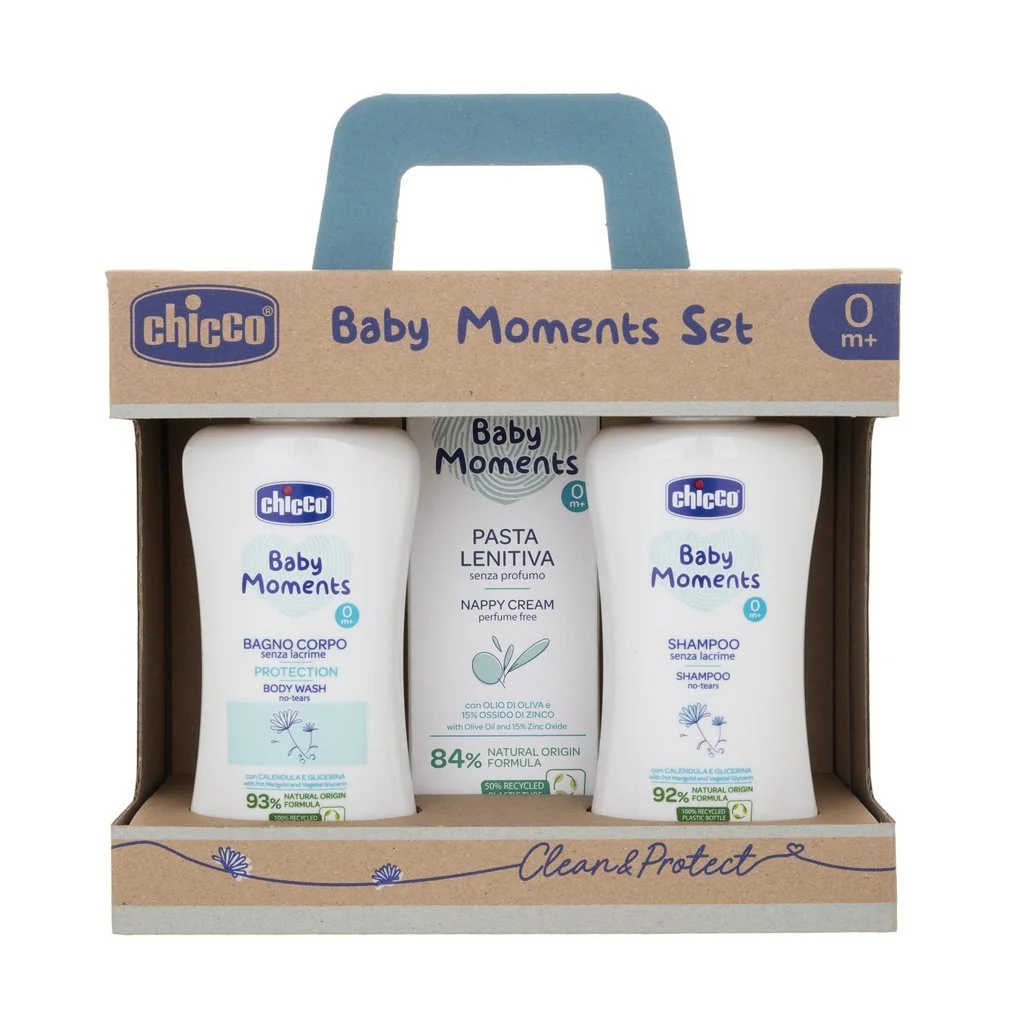 Chicco Set dárkový kosmetický Baby Moments 0m+ 