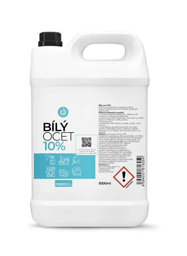 Nanolab Bílý ocet 10% 5000 ml