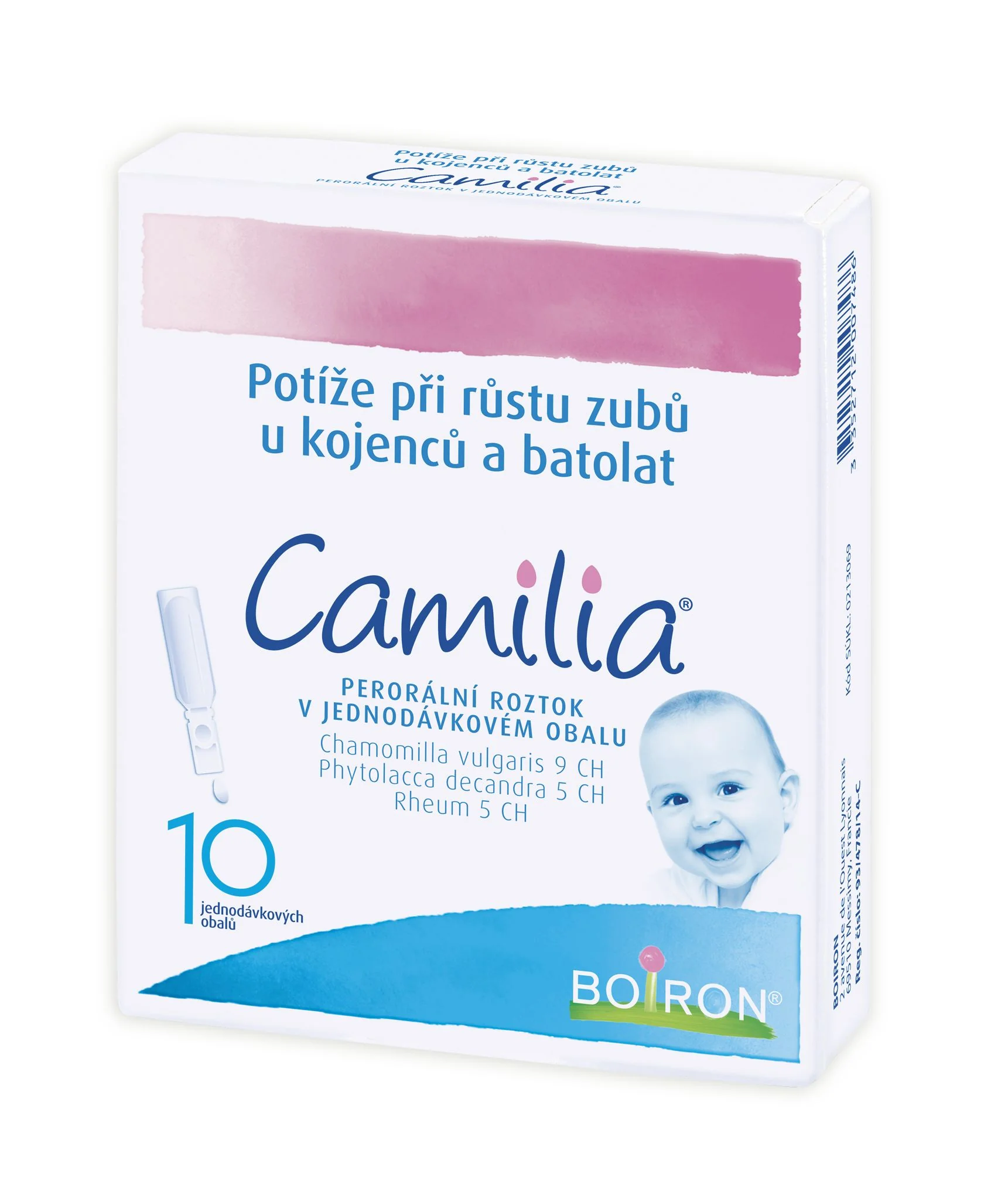 Boiron Camilia perorální roztok 10x1 ml