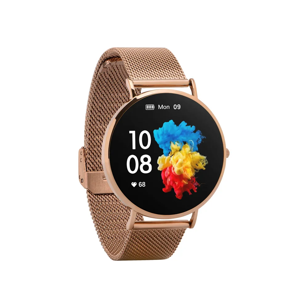 Garett Smartwatch Verona smart hodinky Gold Steel