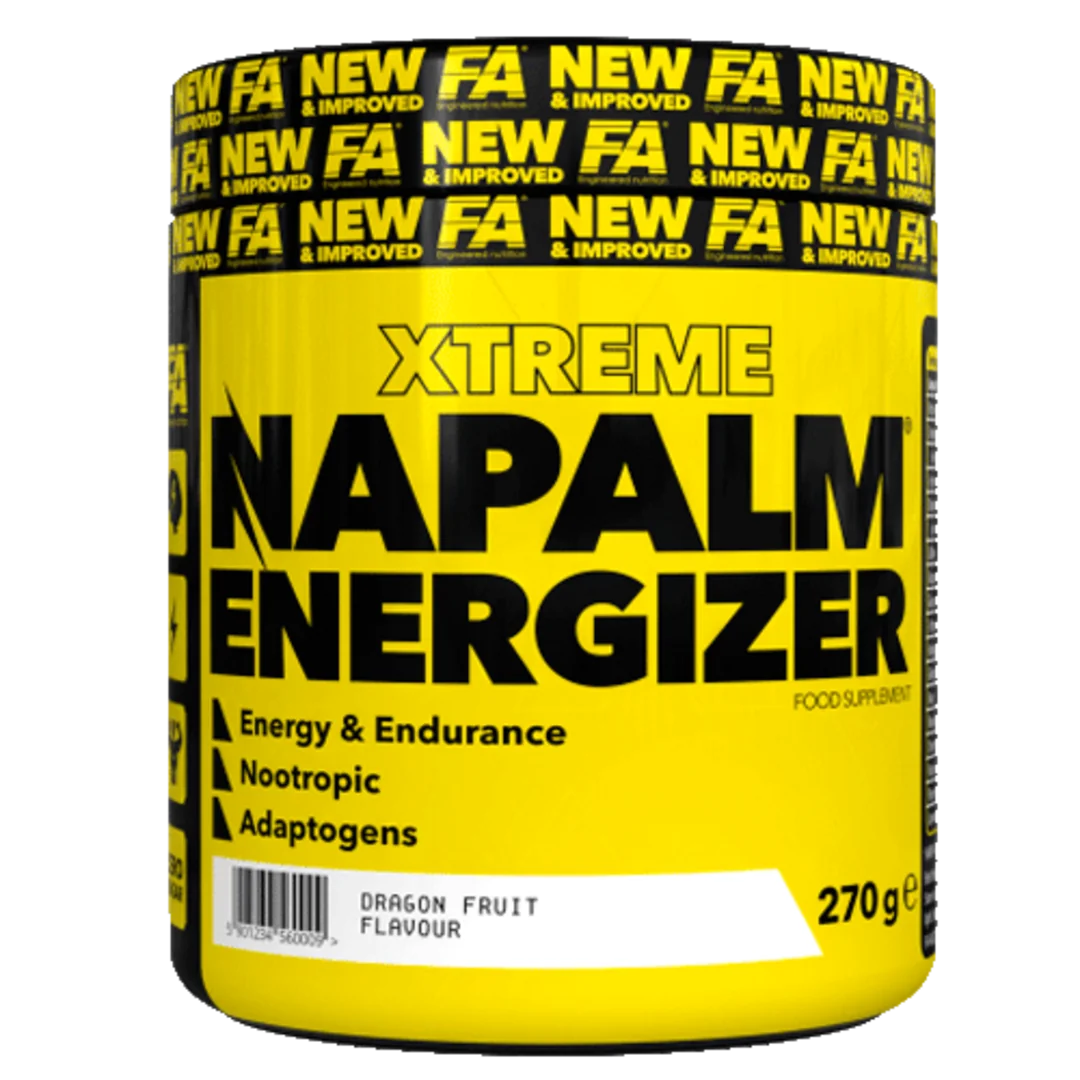 Fitness Authority Xtreme Napalm Energizer 270g - citron, mango