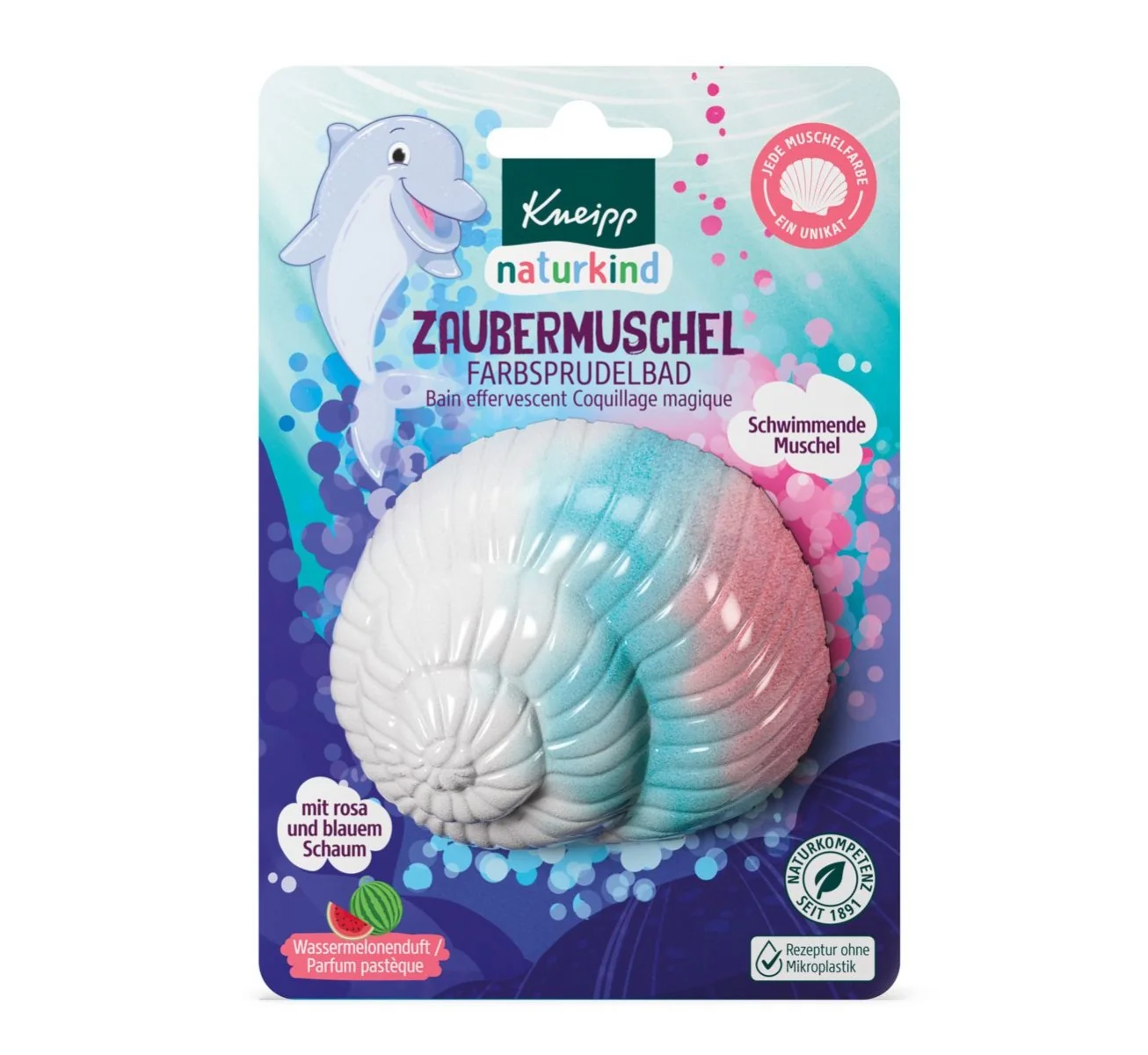 Kneipp Koupelová bomba Kouzelná mušle 85 g