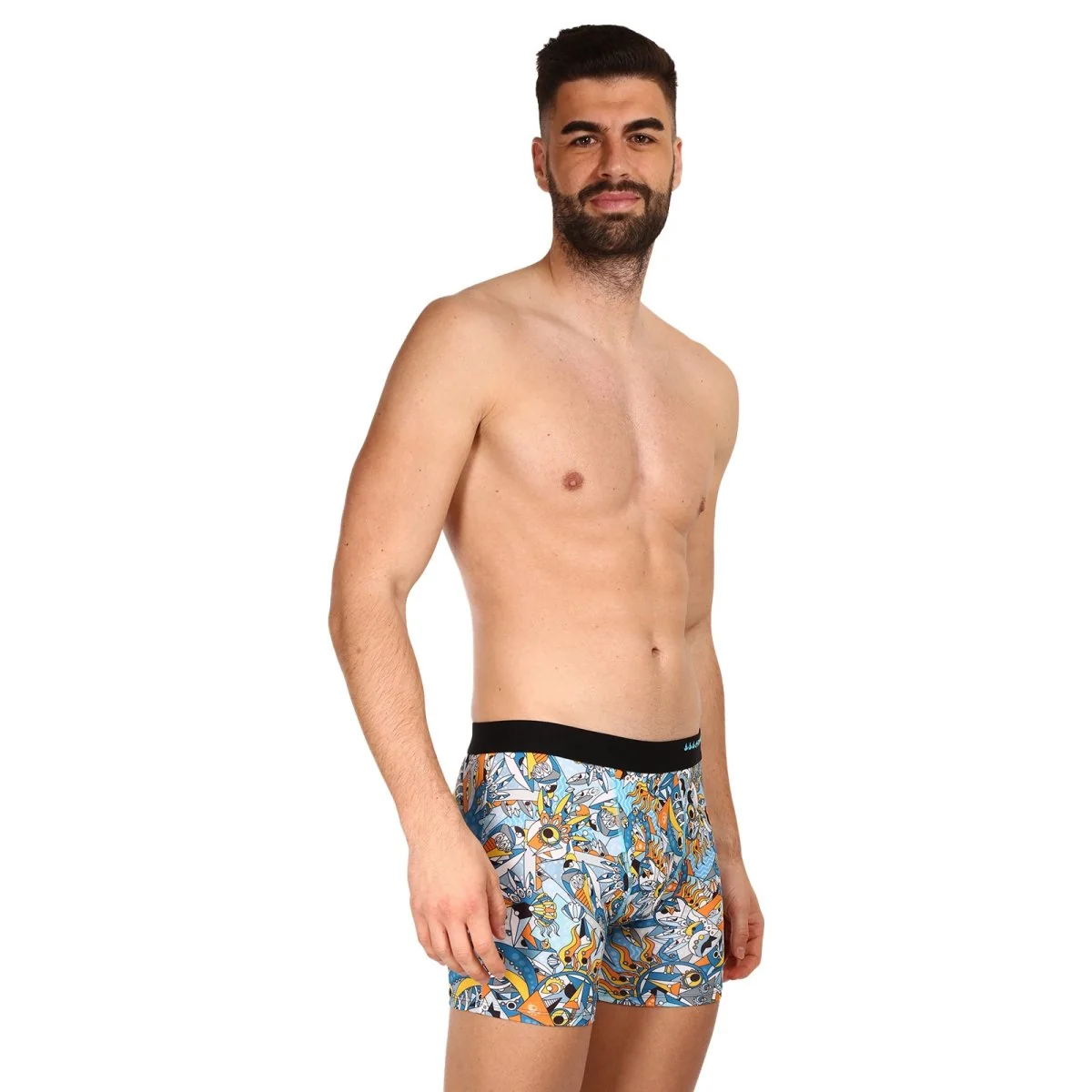 69SLAM Pánské boxerky fit exotic sea dylan (MBYEXS-PO) L 