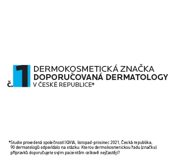 Dermokosmetická značka doporučovaná dermatology v kategorii atopické dermatitidy