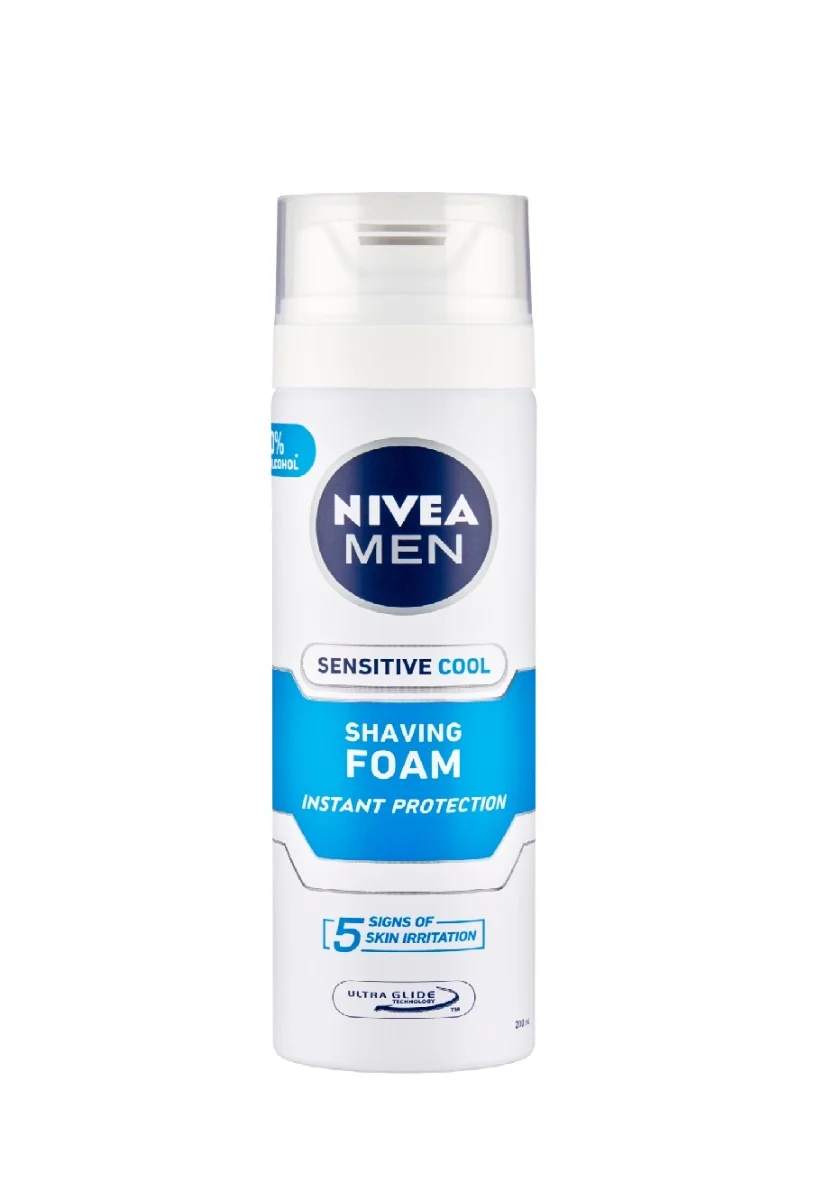 Nivea Men Sensitive Cool pěna na holení pro muže 200 ml