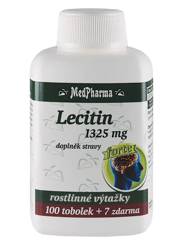 Medpharma Lecitin Forte 1325 mg 107 tobolek