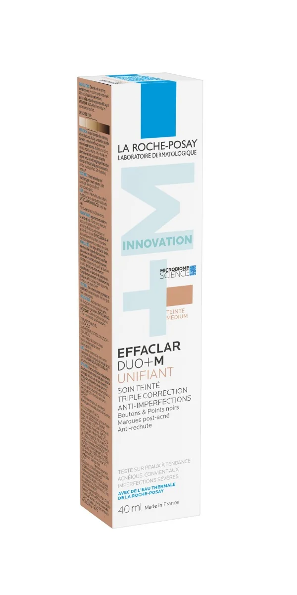 La Roche-Posay Effaclar DUO+ M Medium tónovaný krém 40 ml