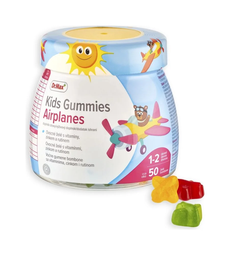 Dr. Max Kids Gummies Airplanes 225 g 50 ks