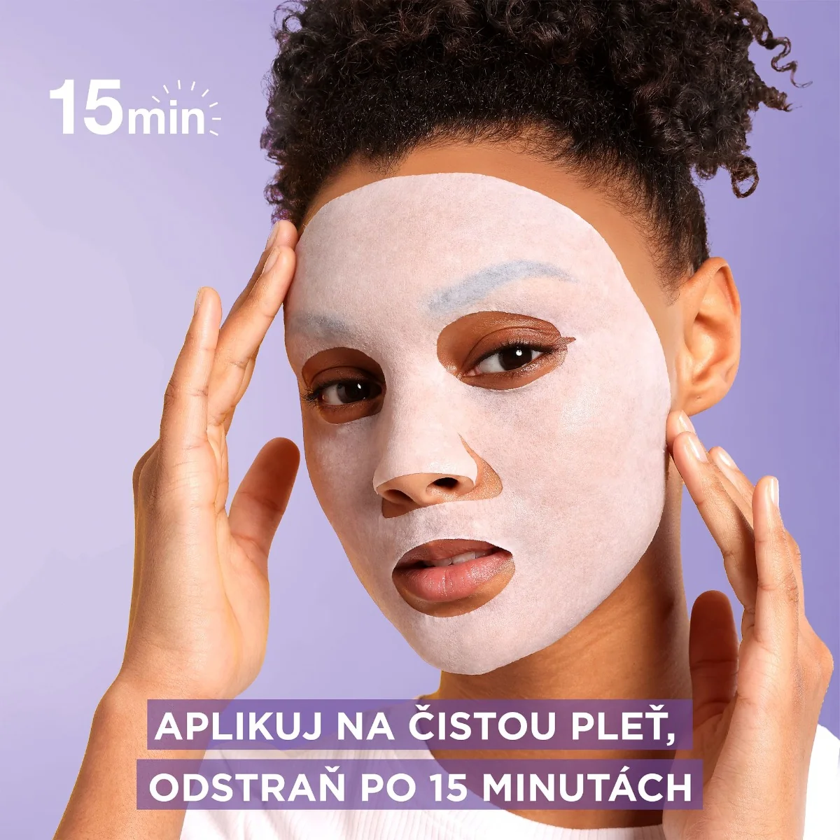 Garnier Skin Naturals Pro-Retinol vyhlazující sérum maska 22 g