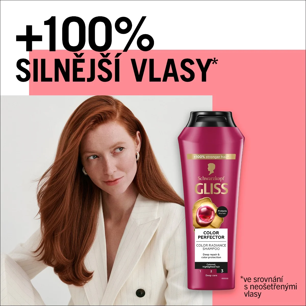 Gliss Color Perfector regenerační šampon 400 ml