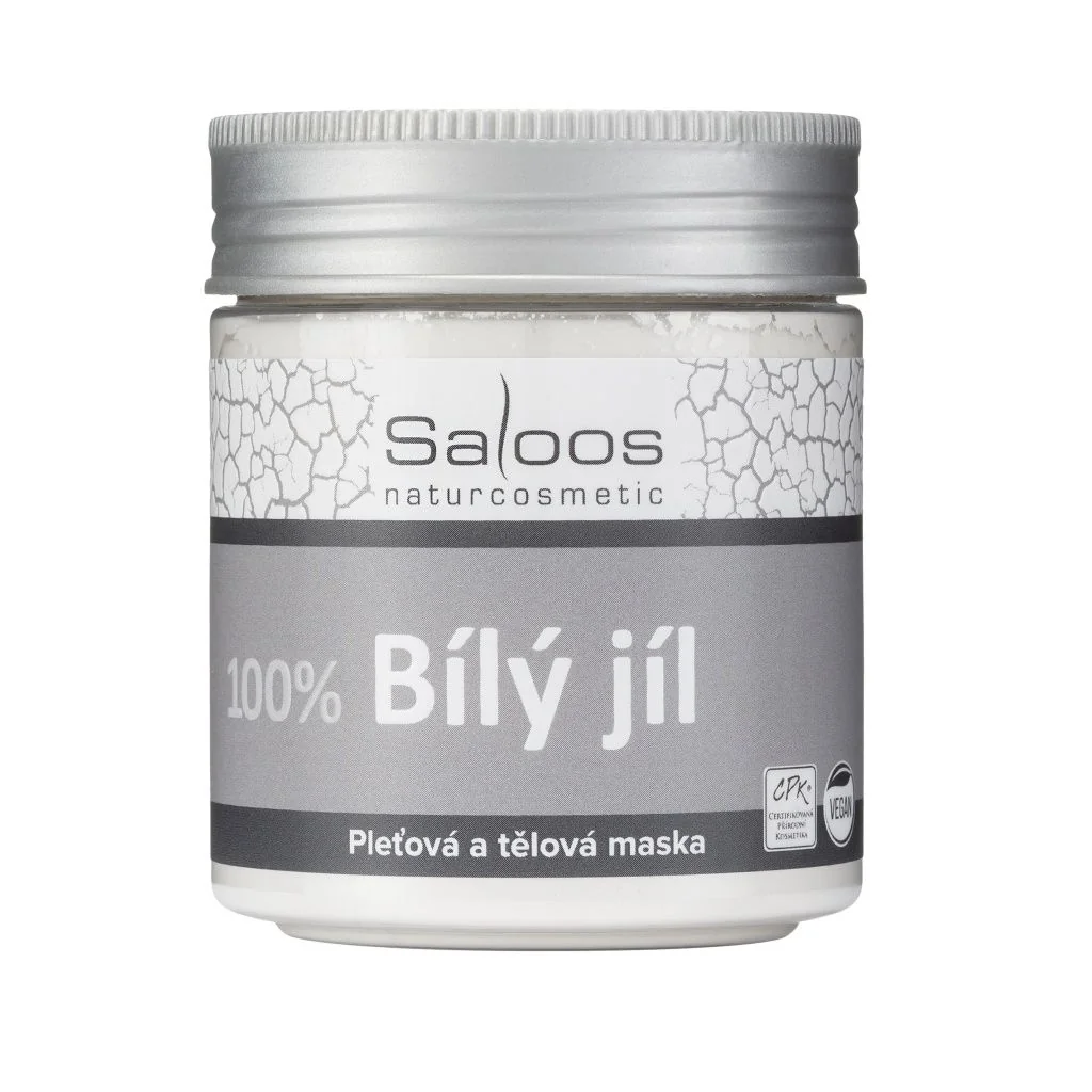 Saloos Bílý jíl 100% BIO 100 g