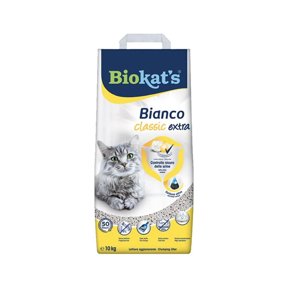 Biokats Podestýlka bianco extra classic 10 kg