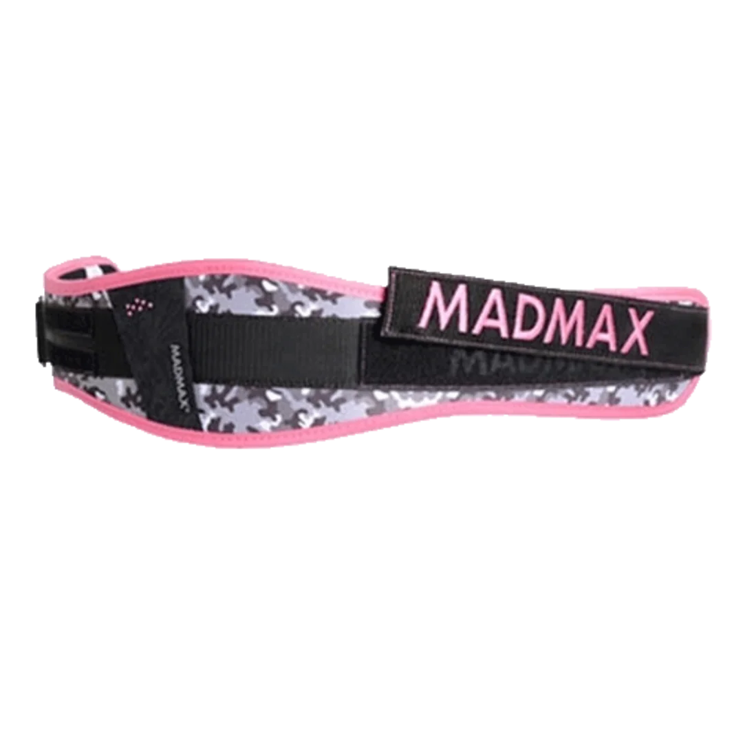 MadMax Dámský fitness opasek Swarovski MFB314 růžový - XS