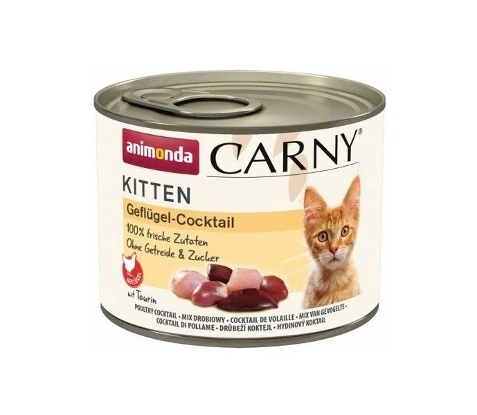 Animonda Carny kitten drůbeží koktejl 200 g