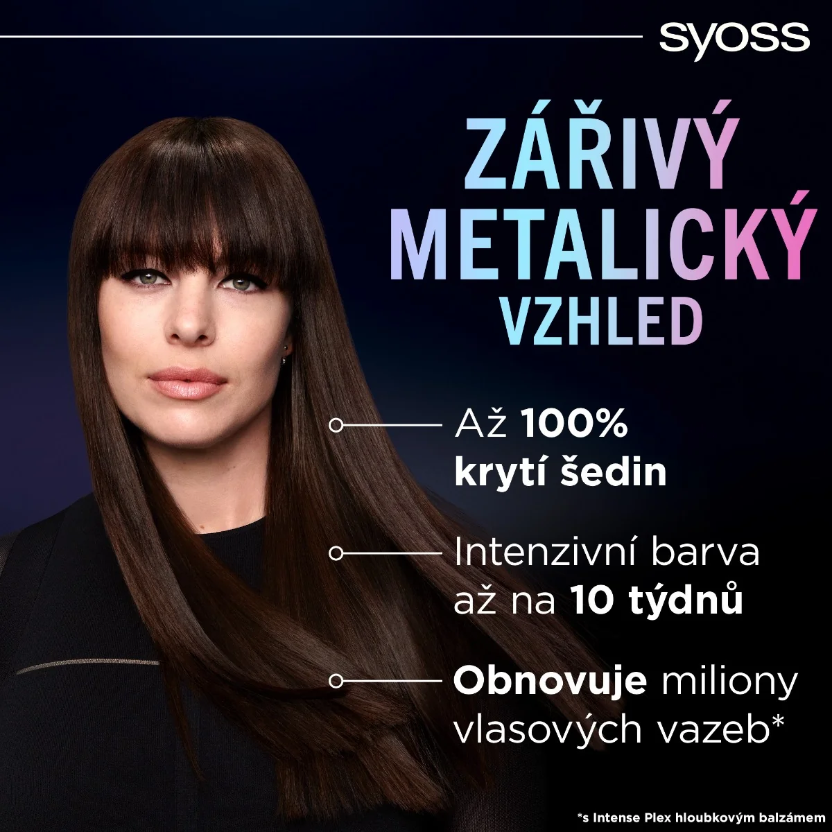 Syoss Metallic Collection Permanentní barva na vlasy 3-89 kávově bronzová 115 ml