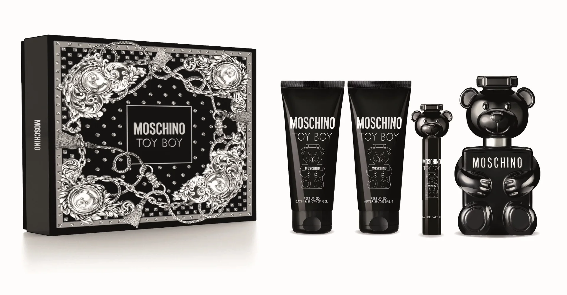 MOSCHINO Toy Boy dárkový set pro muže 4 ks