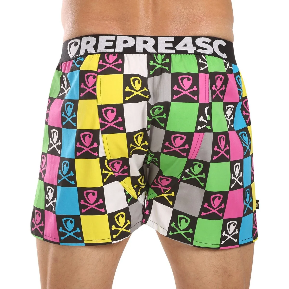 Represent Pánské trenky exclusive Mike Bones Monoscope (R4M-BOX-0718) XXL 