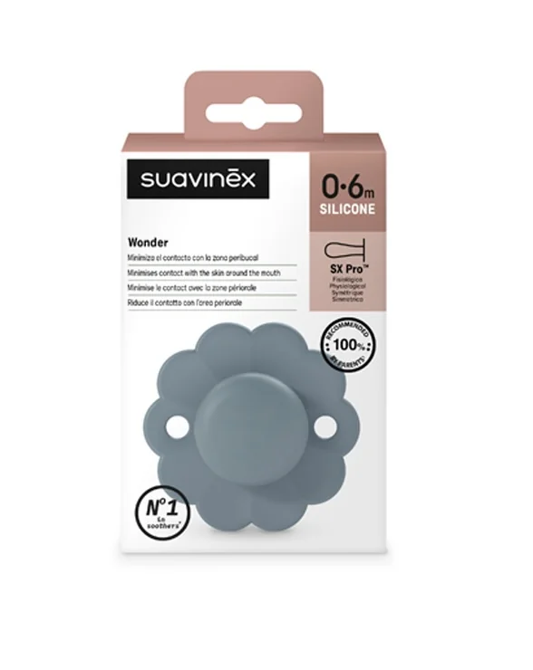 Suavinex Wonder Fyziologický dudlík 0-6m 1 ks spring lake