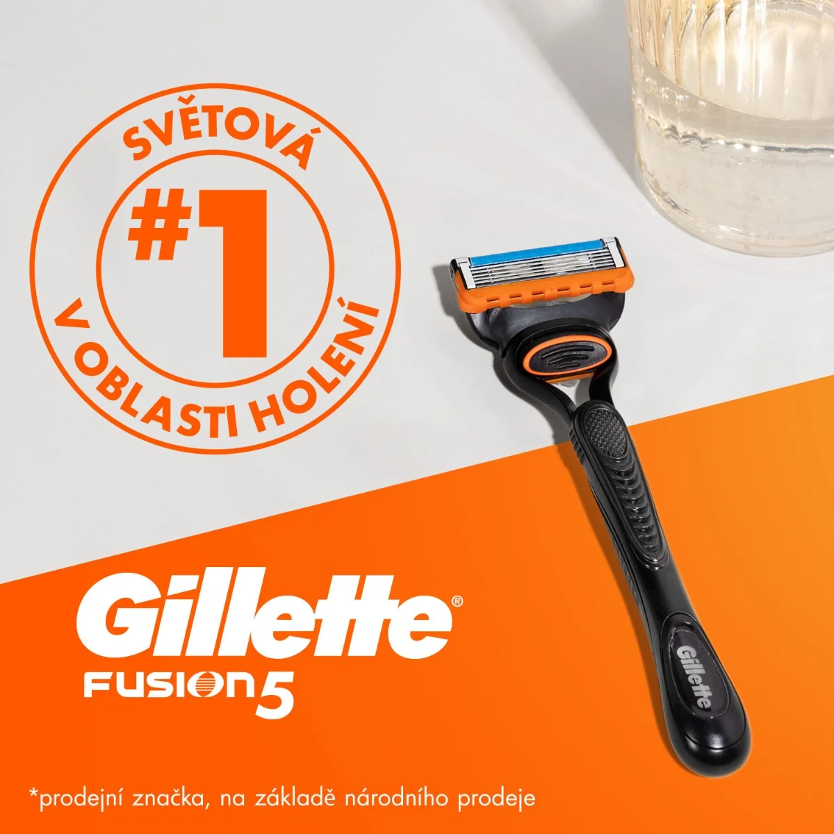 Gillette Fusion5 dárková sada v tašce