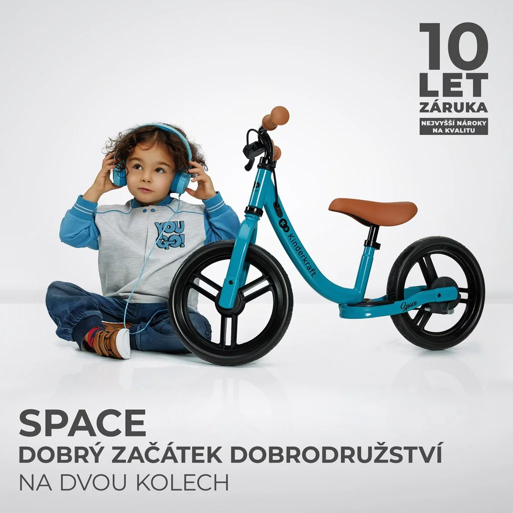 Kinderkraft Odrážedlo Space Deep blue 