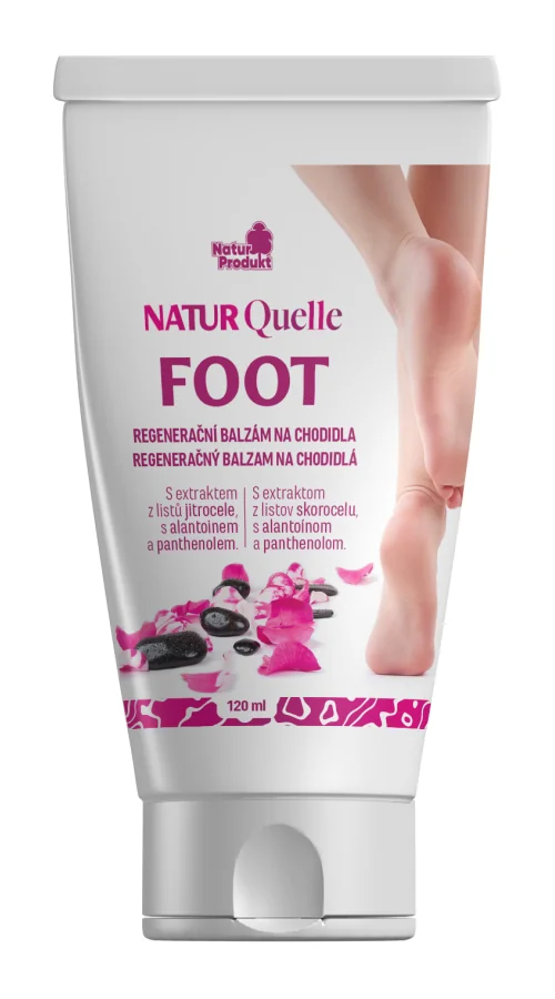 Naturquelle FOOT Regenerační balzám na chodidla 120 ml