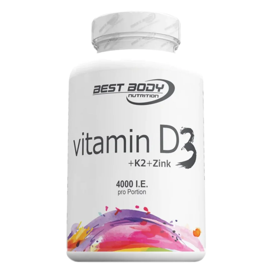 Best Body Vitamin D3 + K2 + zinc - 80 tablet