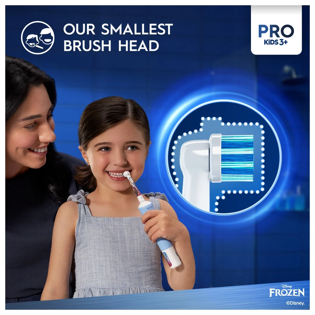 Oral-B Vitality PRO Kids Frozen elektrický zubní kartáček + pouzdro